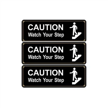 Perhatikan Tanda Akrilik Langkah Anda